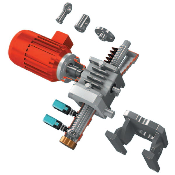 Винтовой домкраты GROB серии HMC