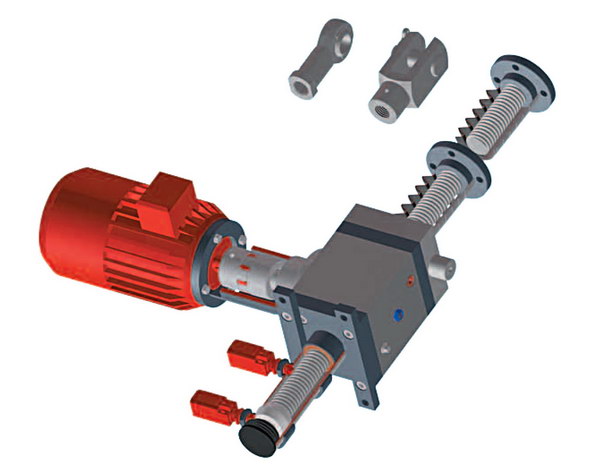 Винтовой домкраты GROB серии KH